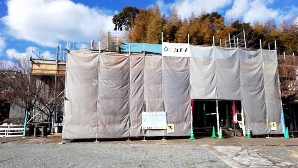 宝塔寺本堂改修工事