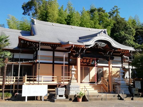 修復された本堂