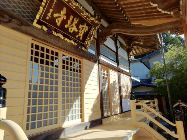 修復された廻廊